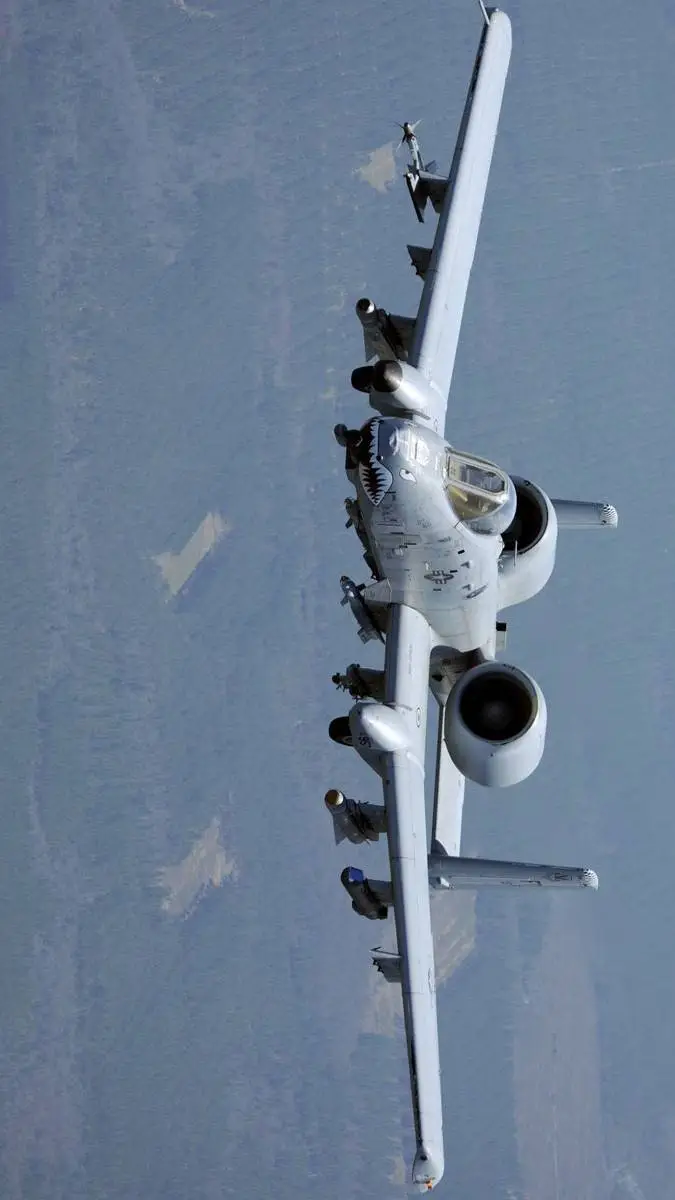 ai character: A-10 warhog  background