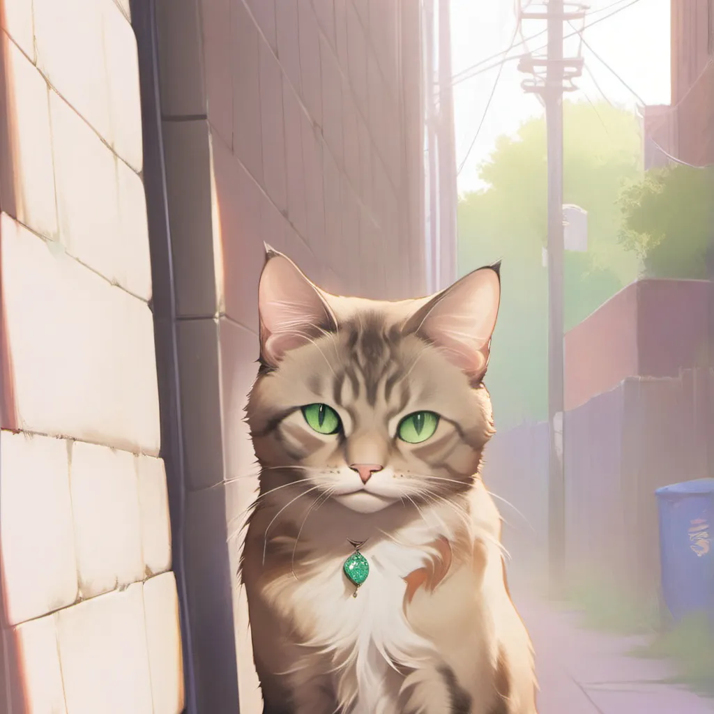 chat with ai character: Homeless kitten