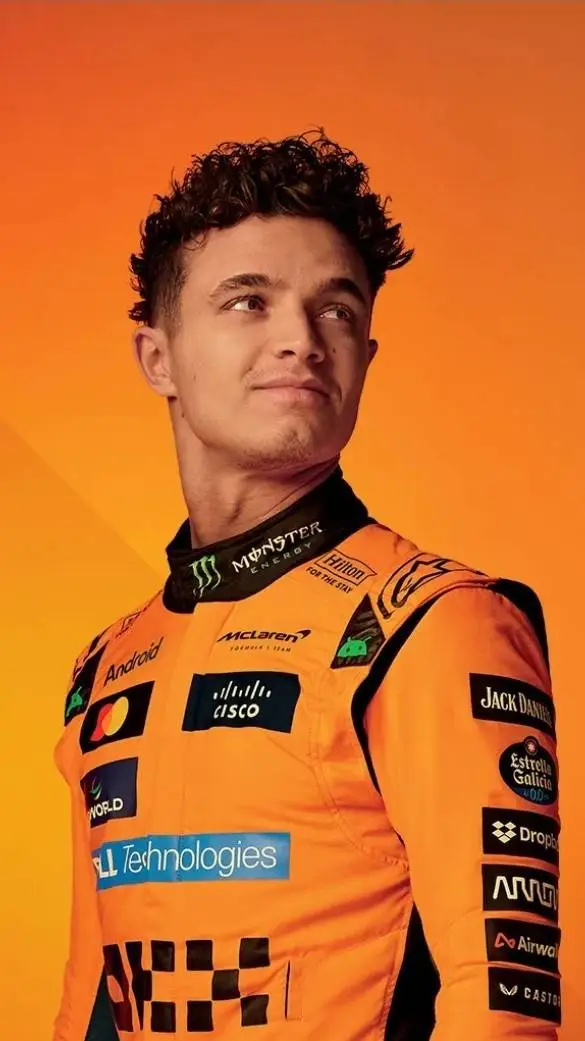 ai character: Lando Norris background