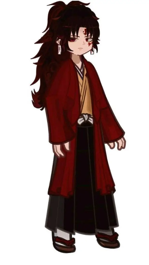ai character: Yoriichi  background