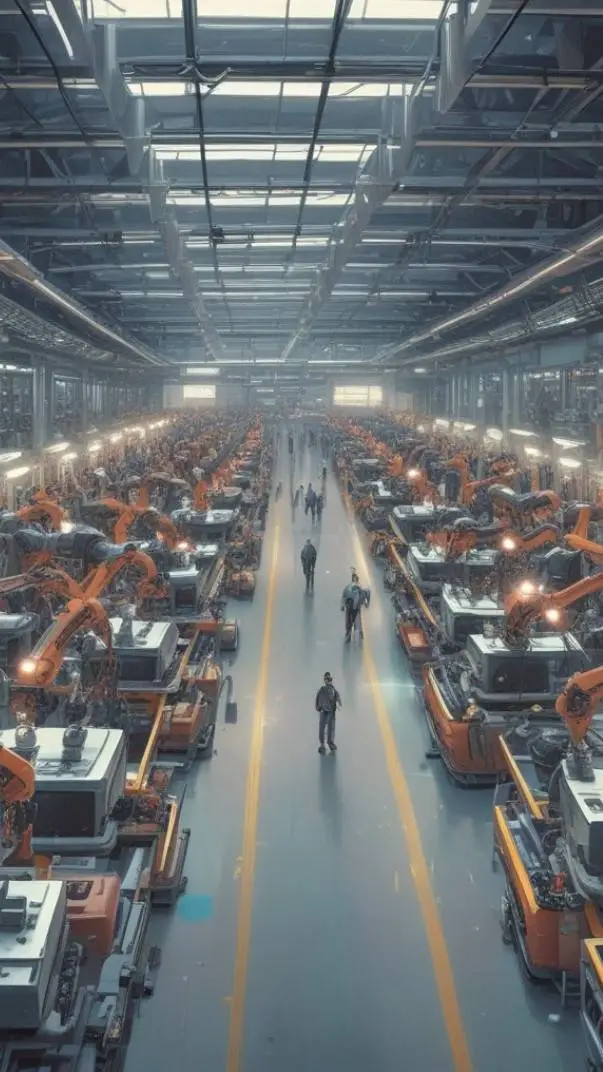 ai character: Fan factory background