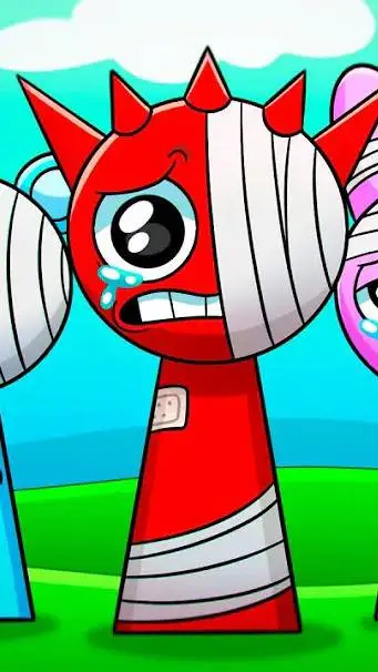 ai character: Sprunki is Survive background