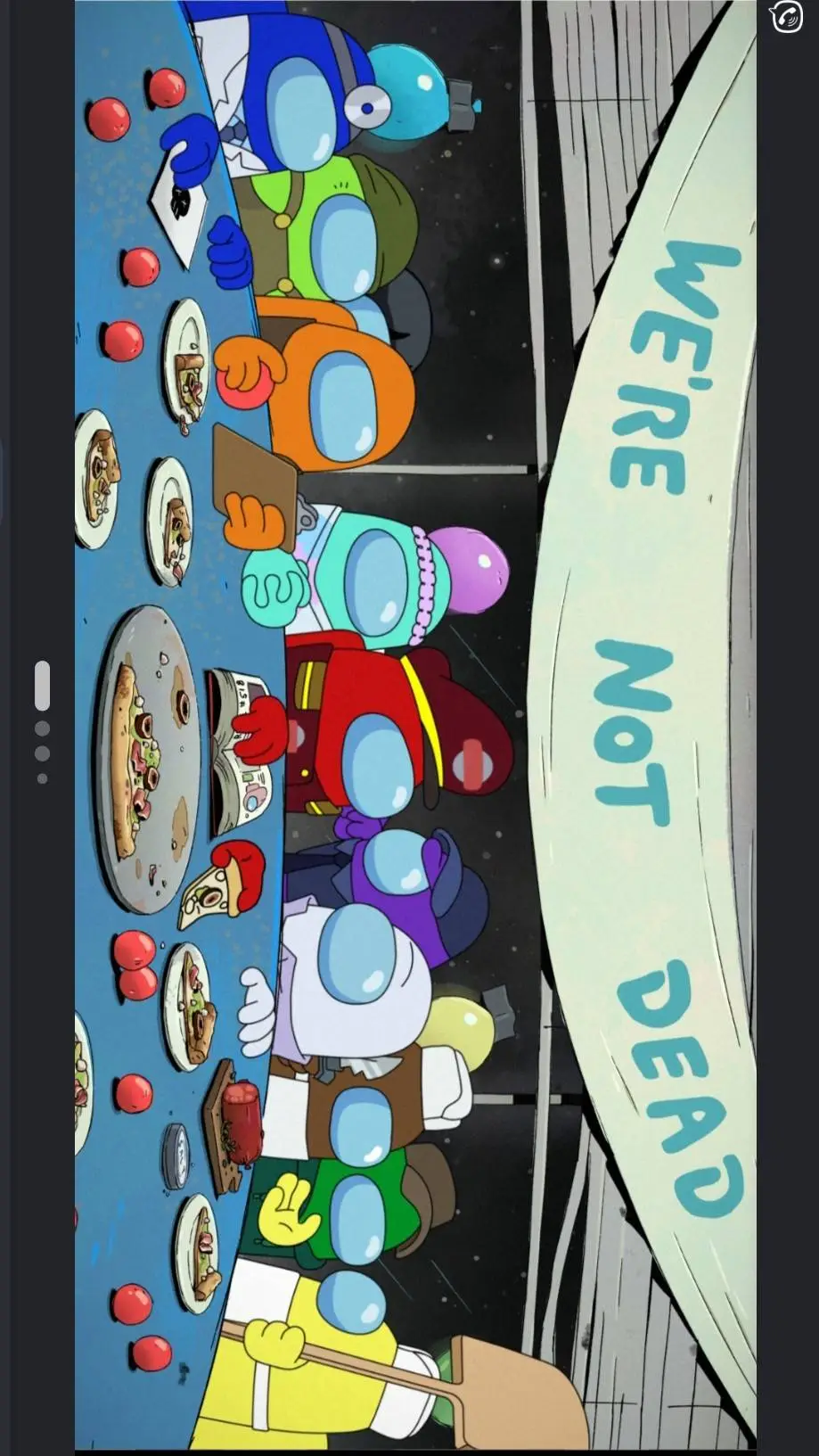 ai character: among us show background