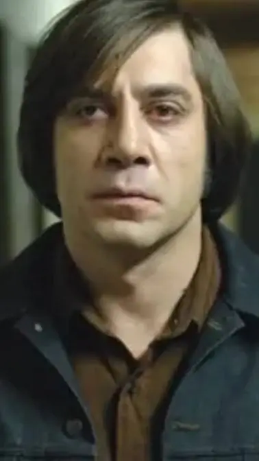 ai character: Anton chigurh  background