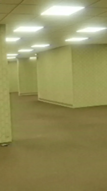 ai character: The Backrooms  background