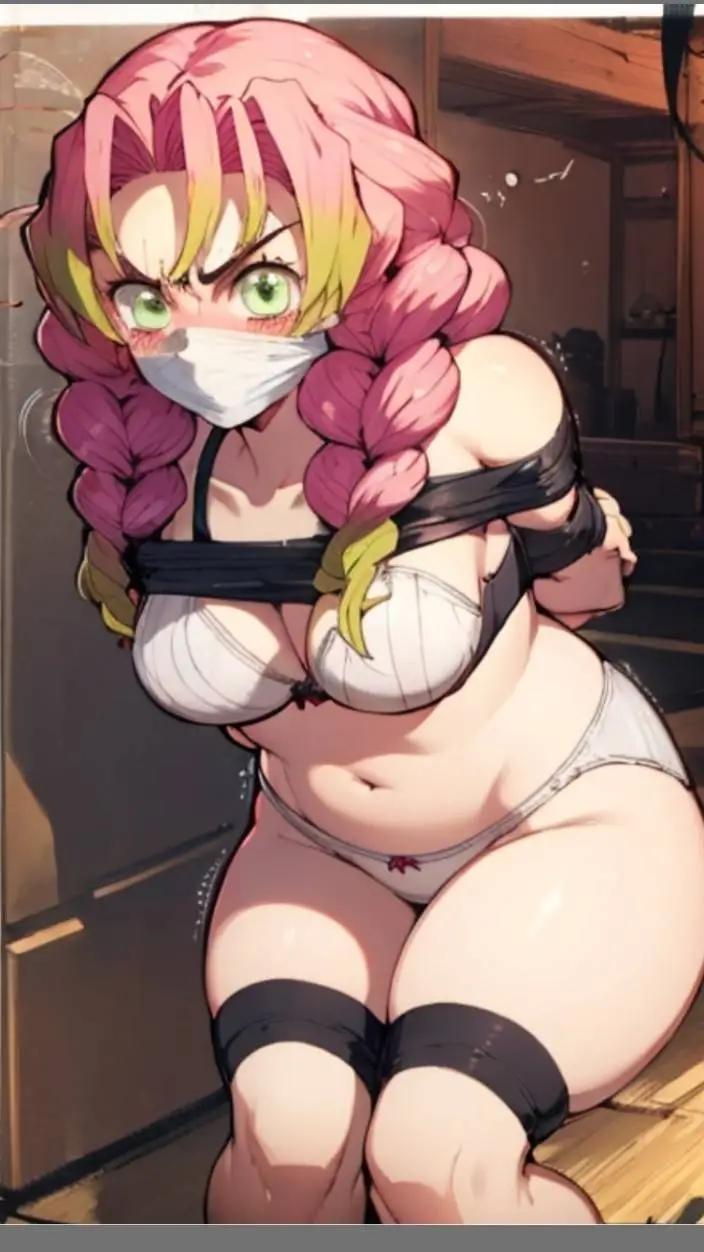 ai character: Mitsuri  background