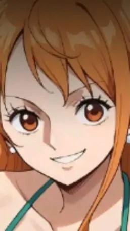 ai character: Nami  background
