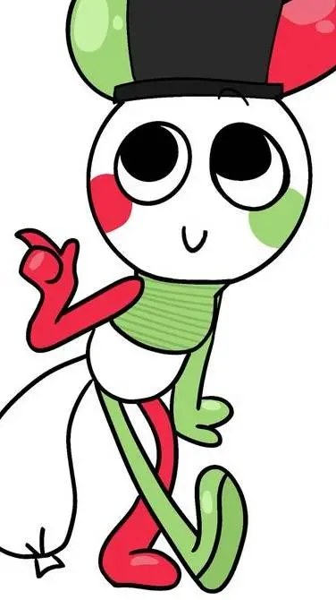 ai character: Looey!! <3 background
