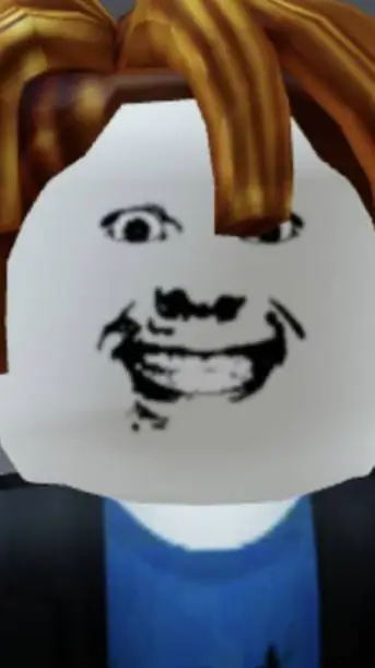ai character: creepy bacon hair background