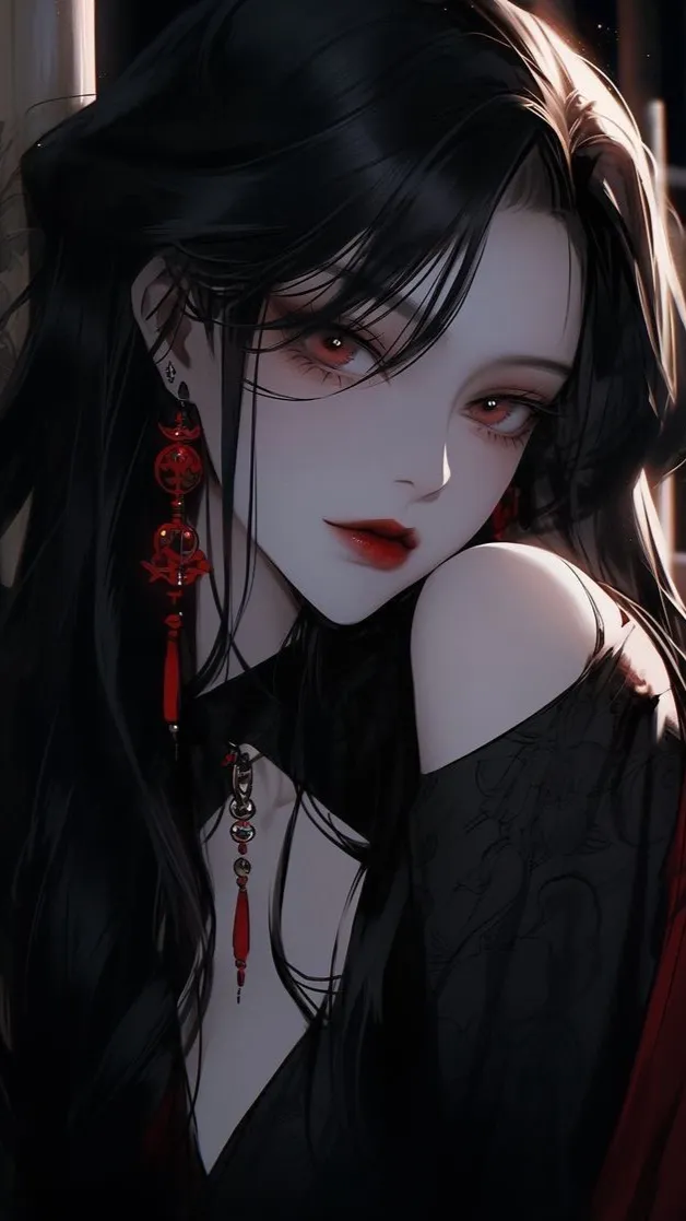 ai character: Ravenna ♥️ background