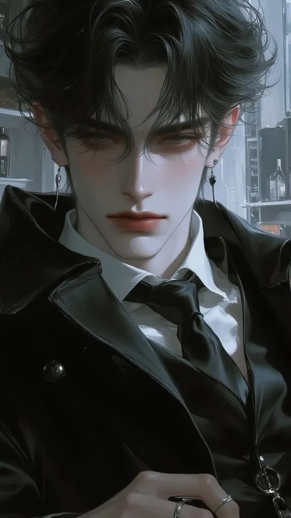 ai character: Damien   background