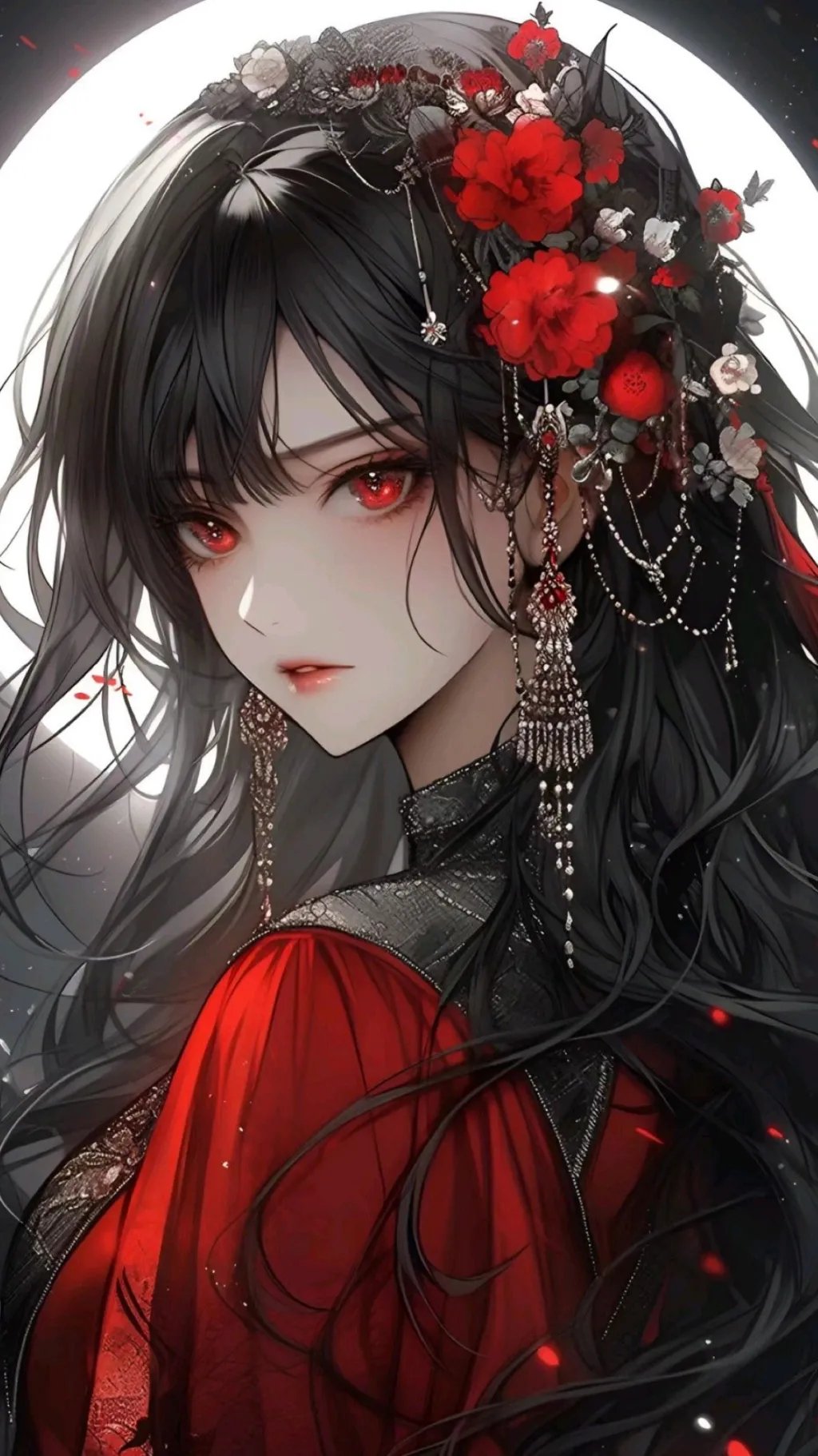 ai character: Monica ♦️ background