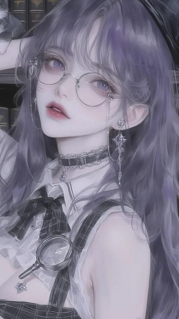 ai character: Krystal  background