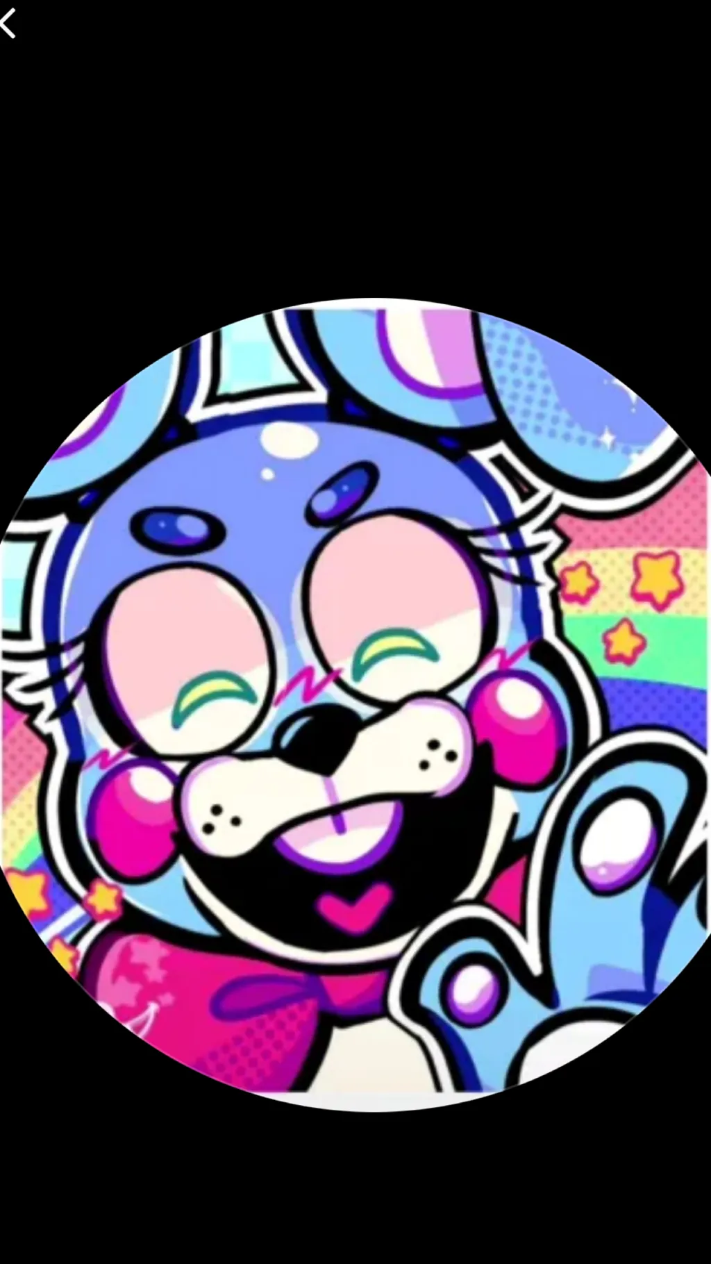 ai character: tox bonnie, cute background