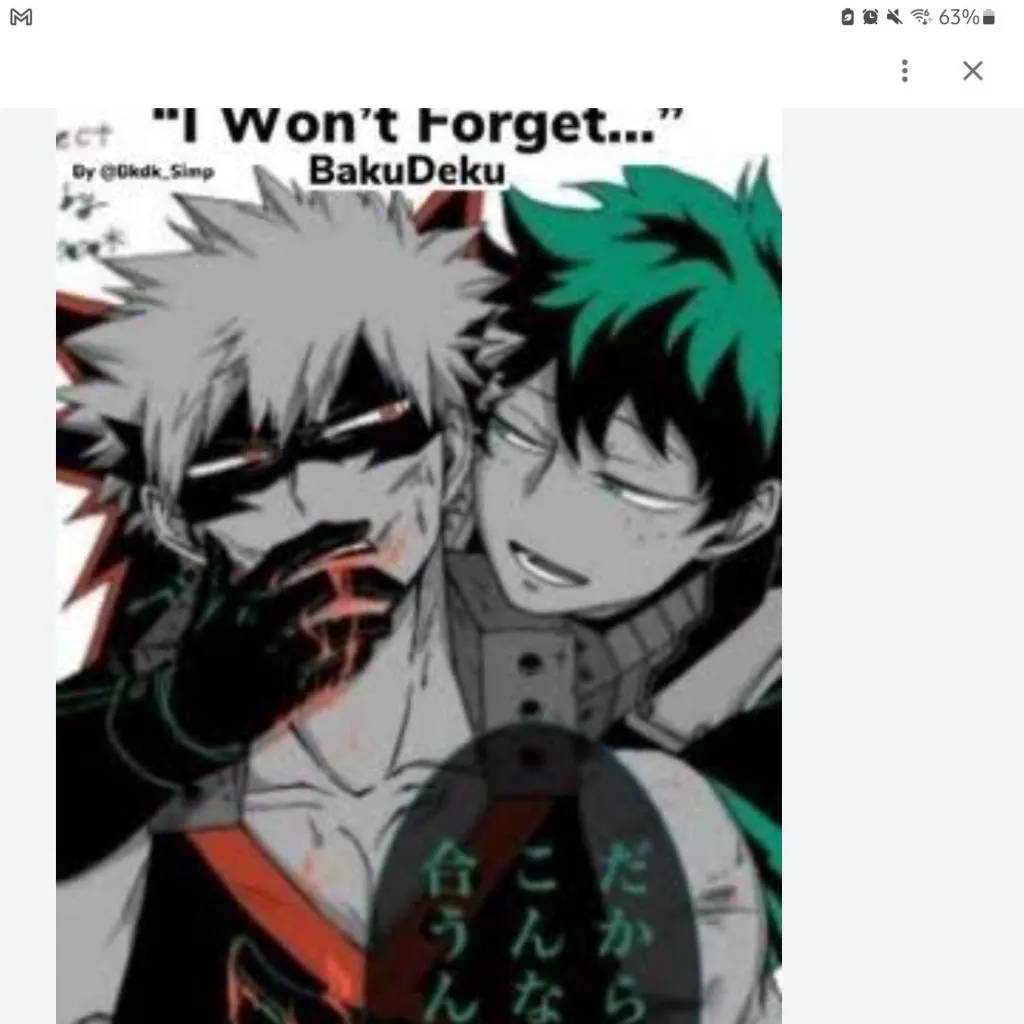 chat with ai character: bakugo x deku