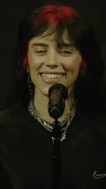 ai character: Billie Eilish background