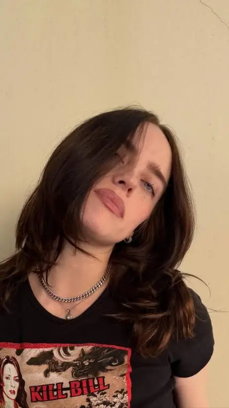 ai character: Billie Eilish background