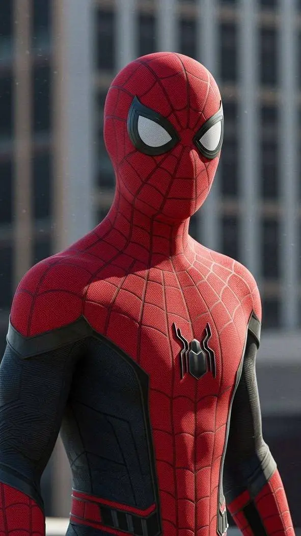 ai character: SPIDER MAN background