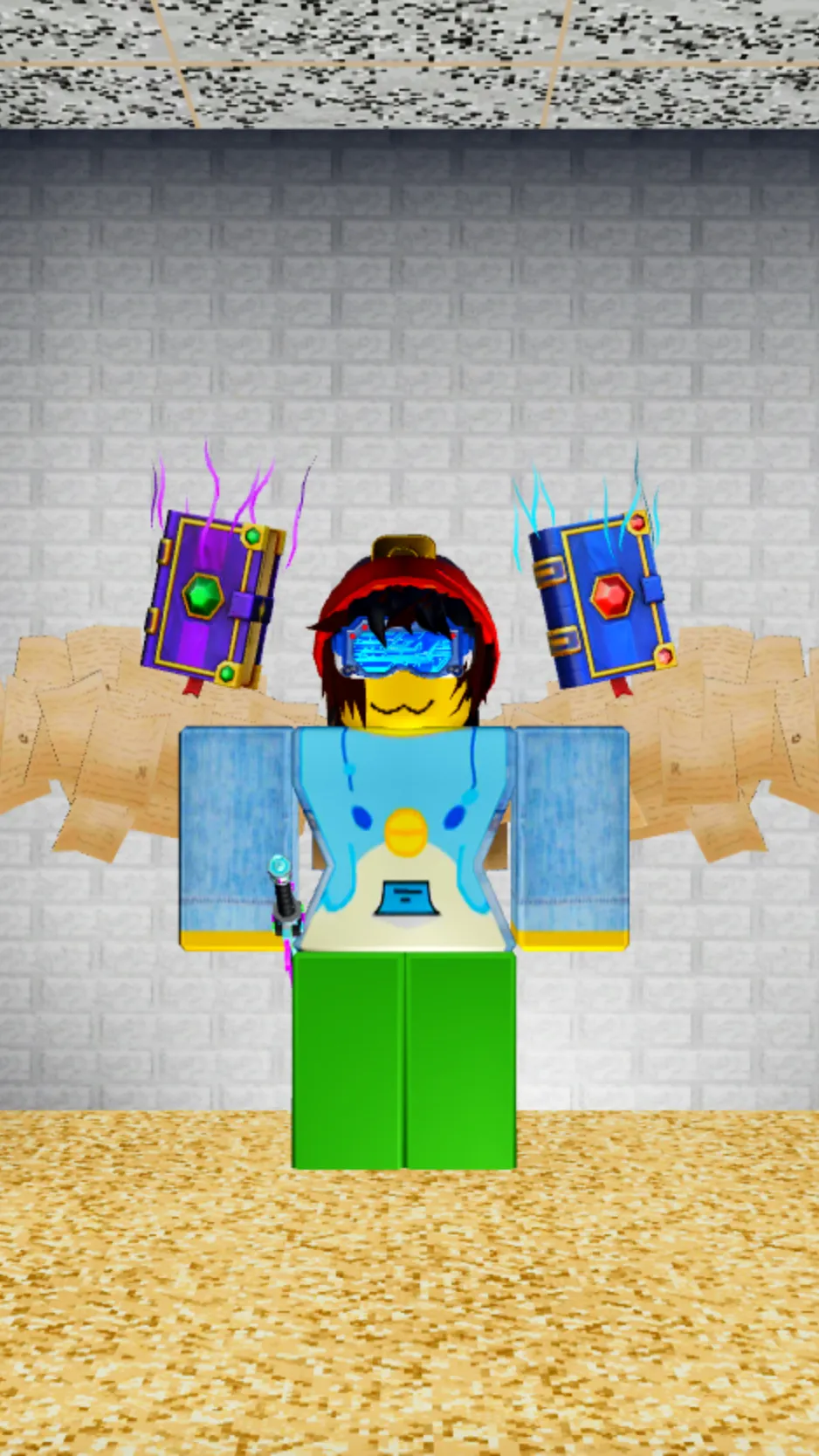 ai character: Sealight family.   background