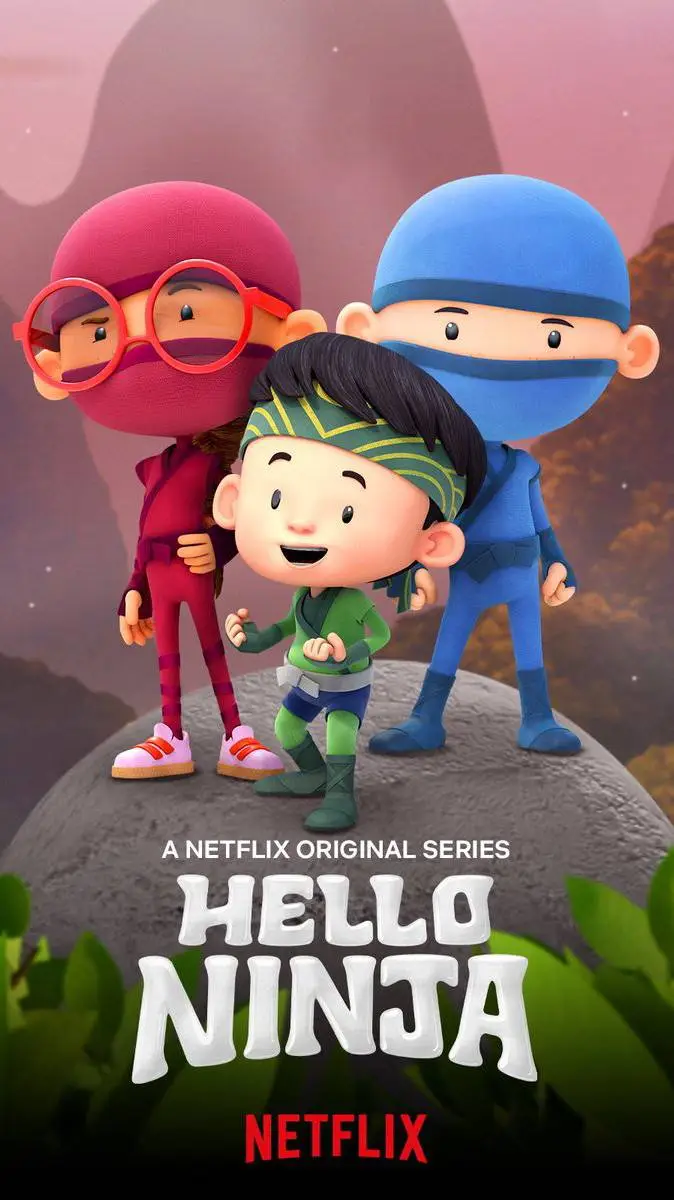 ai character: Hello Ninja background