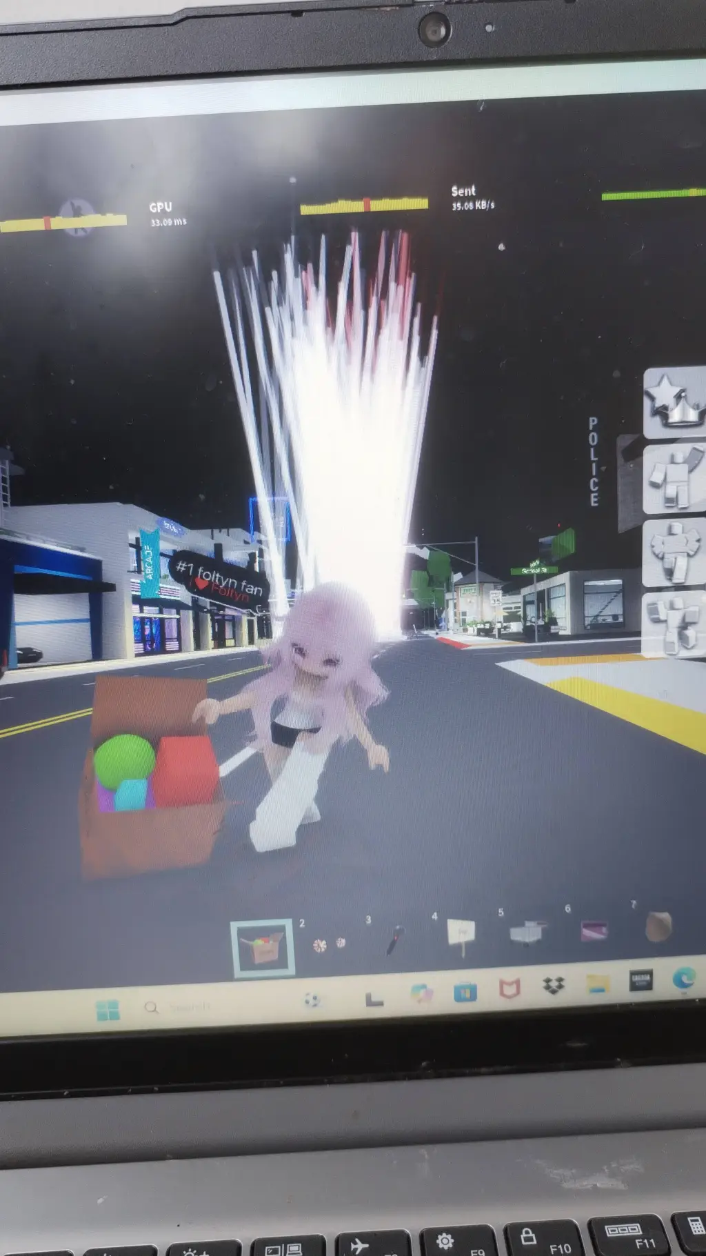 ai character: brookhaven background