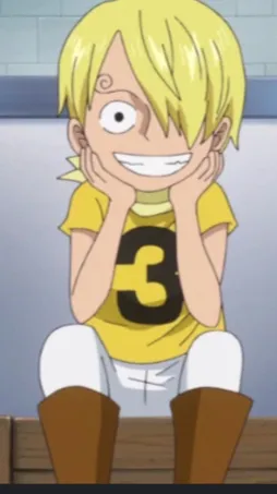 ai character: kid sanji background