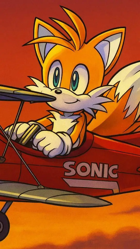 ai character: Tails The Fox background