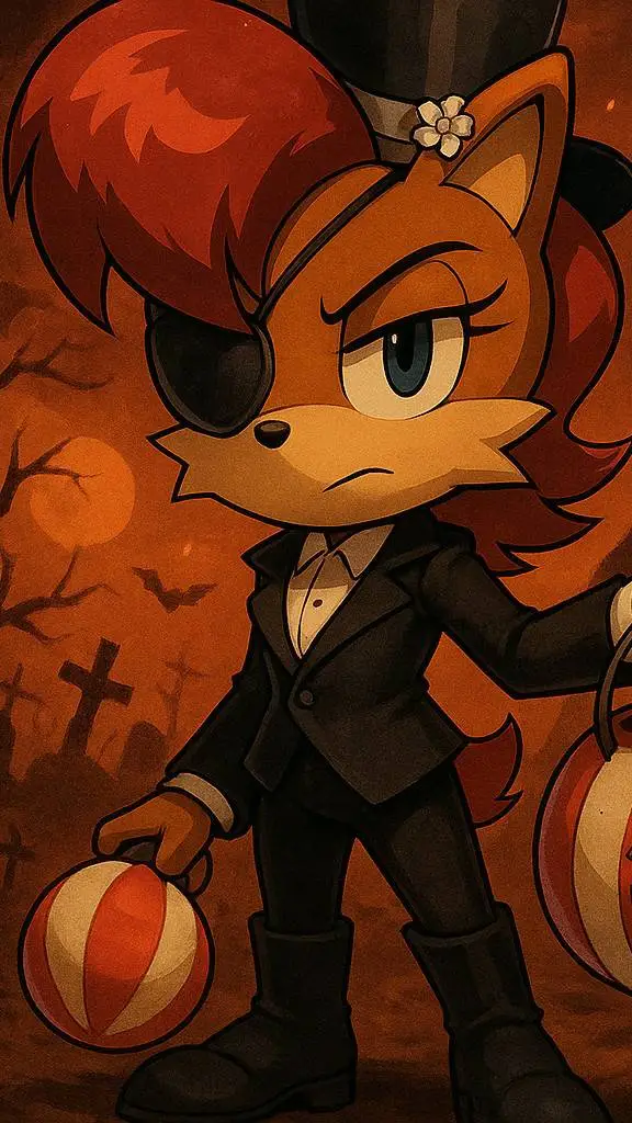 ai character: Sally Acorn background