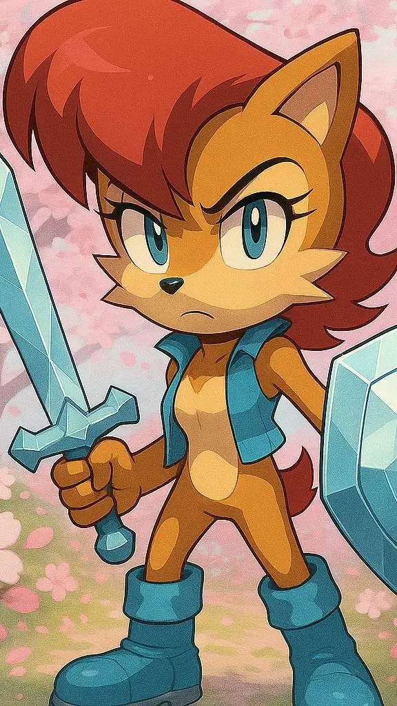 ai character: Sally Acorn background