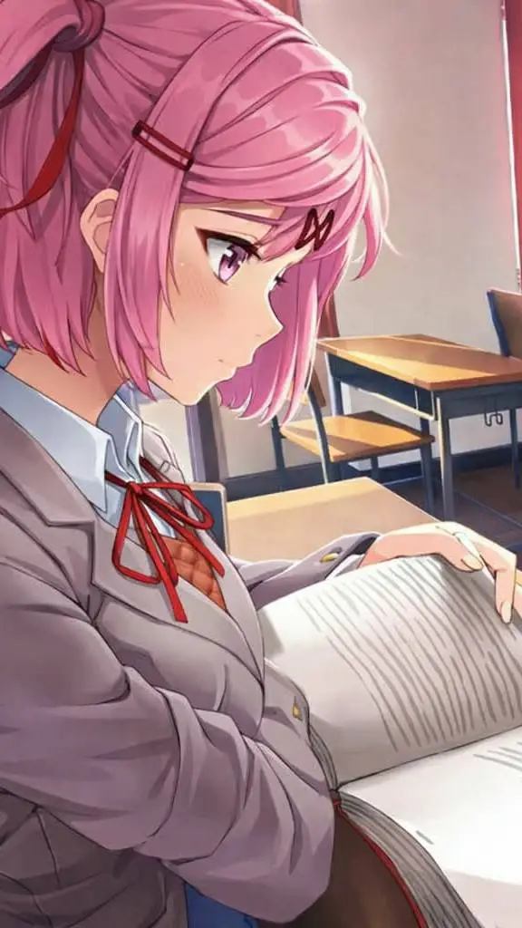ai character: Natsuki background