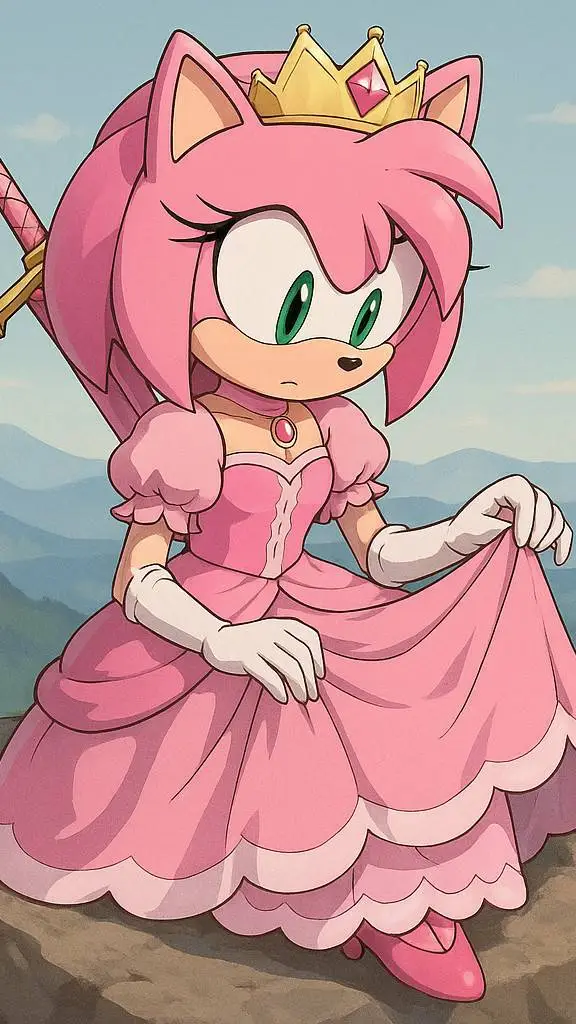 ai character: Princess Amy background