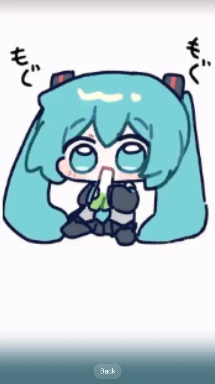 ai character: miku background