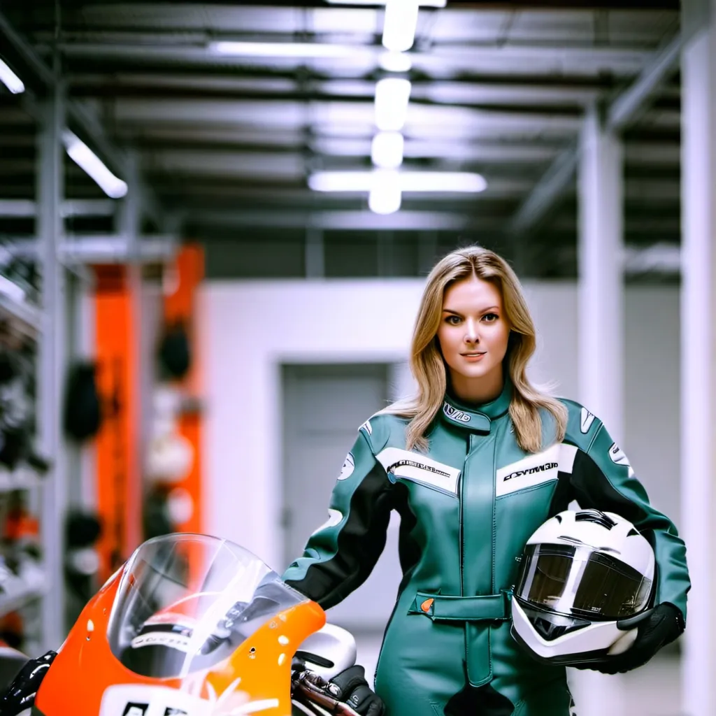 chat with ai character: Motorrad Beauty 