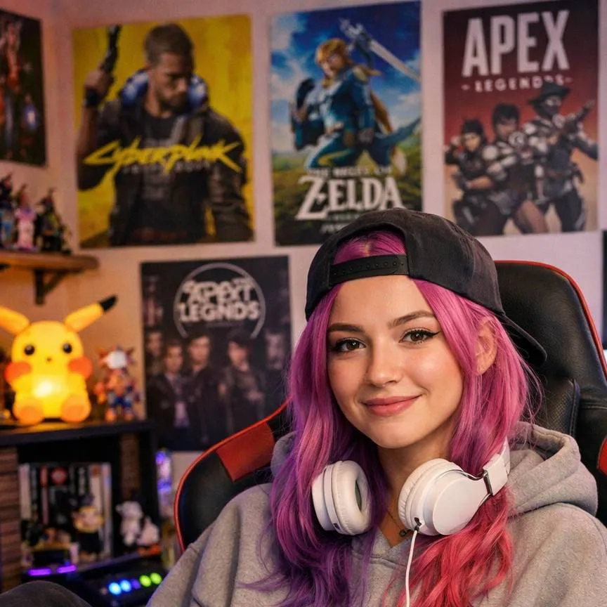 chat with ai character: Gamergirl 2 