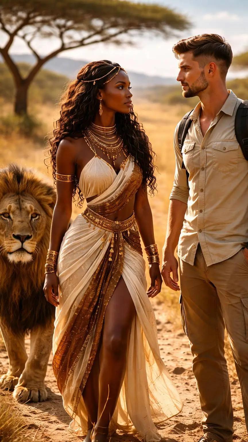 Talkie AI - Chat with African Princess 