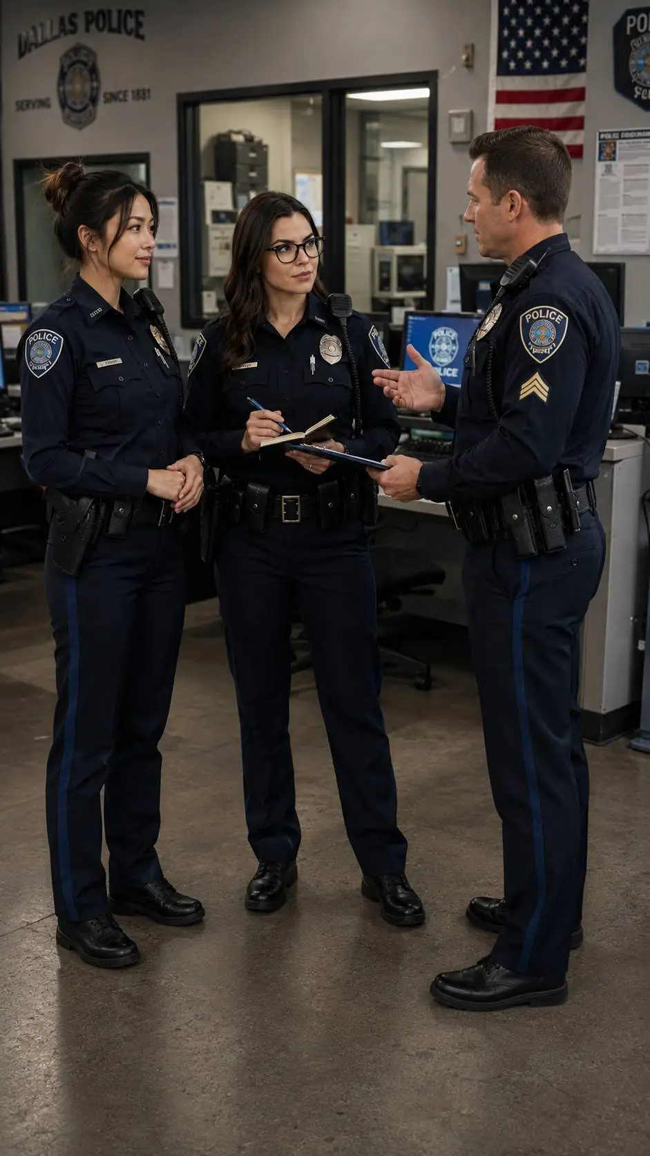 ai character: DPD Womens Power  background
