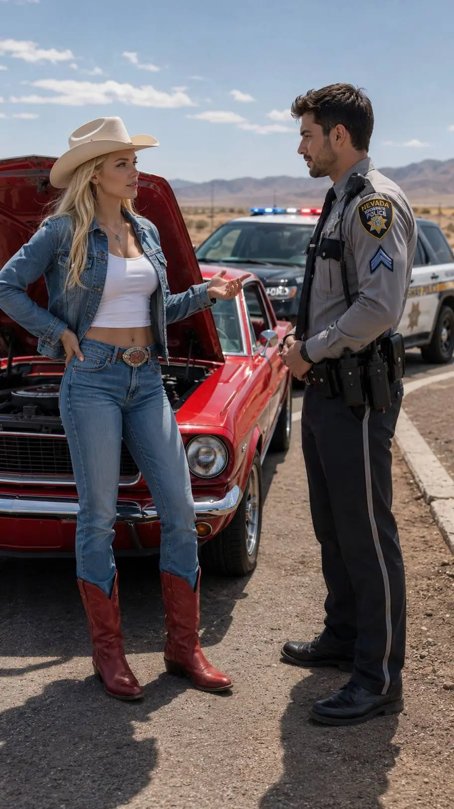 ai character: Highway Romance  background