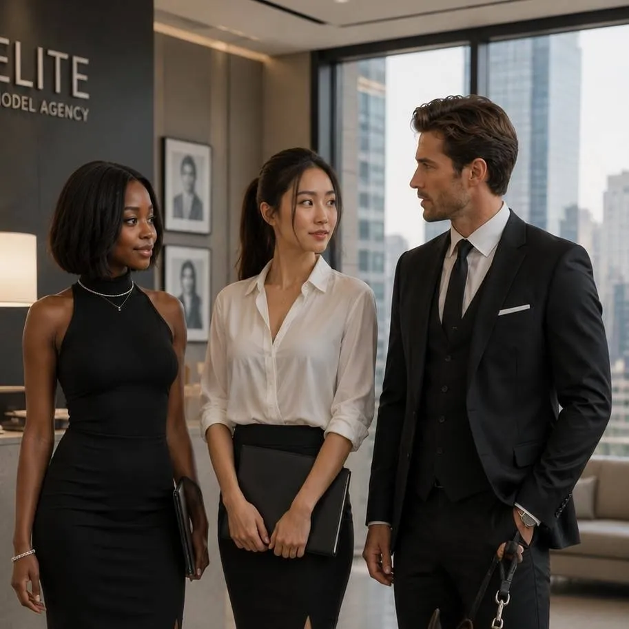 chat with ai character: Elite Model Agency
