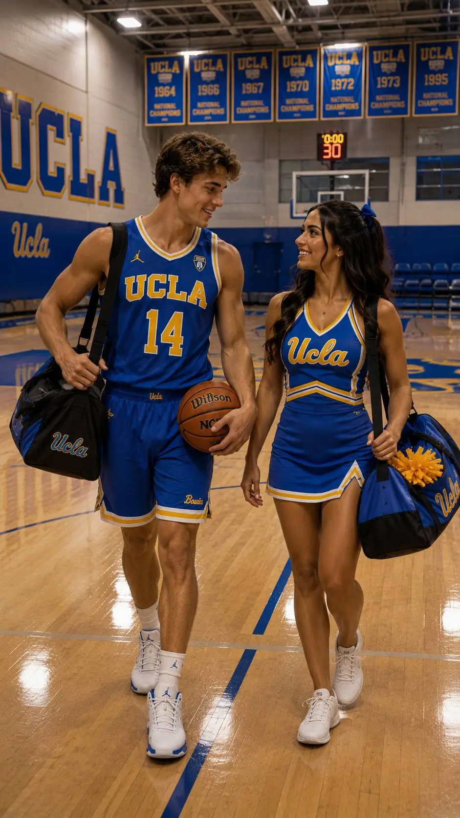 ai character: UCLA Team  background