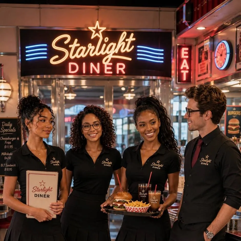chat with ai character: American Diner 