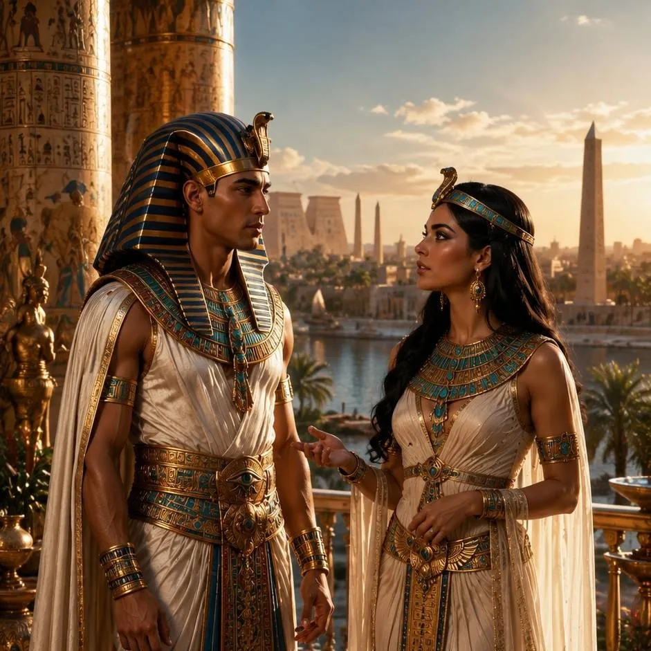 chat with ai character: Pharao Love 