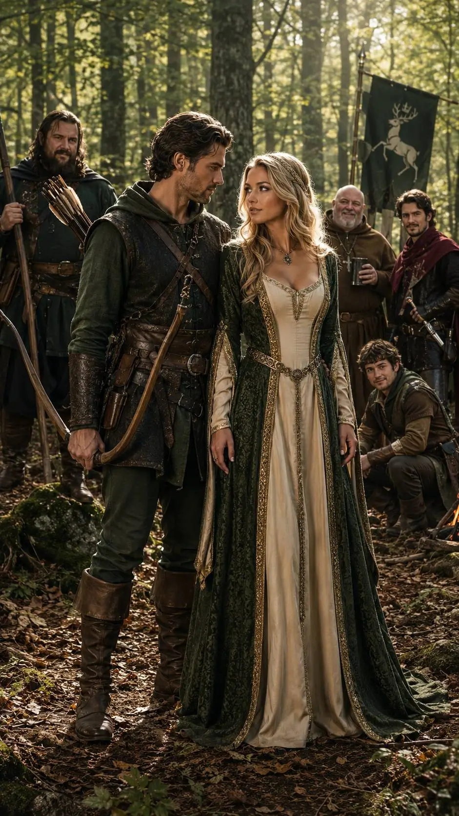 ai character: Robin Hood Dtl  background