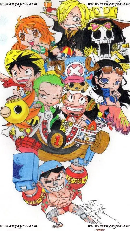 ai character: one piece background