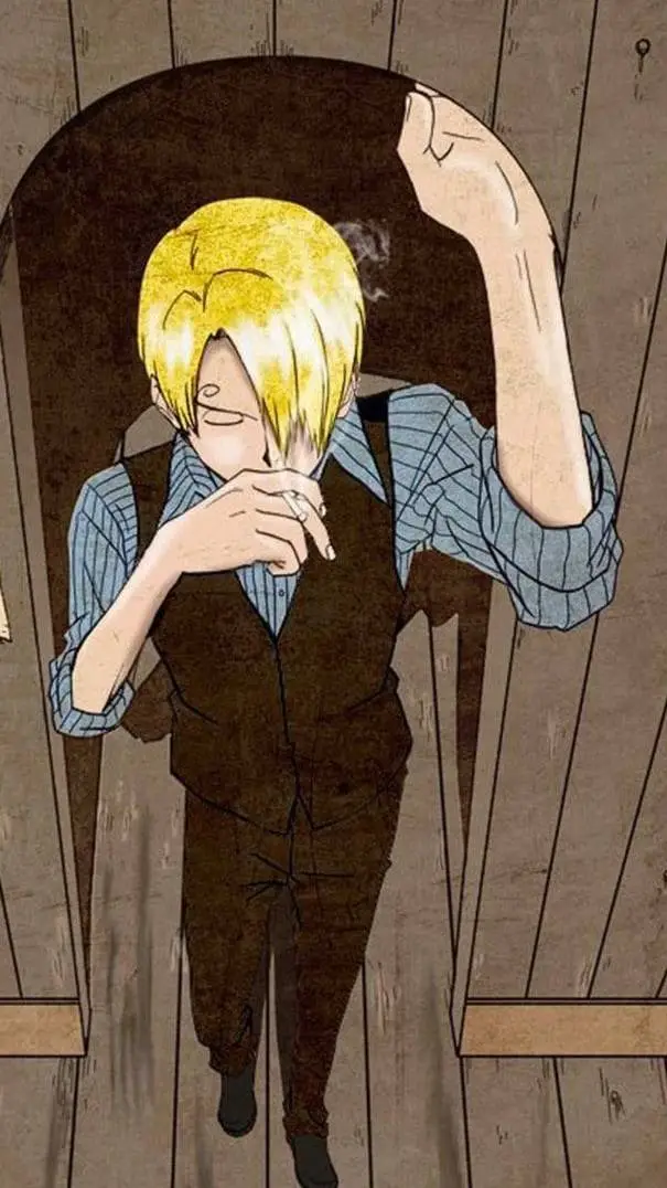 ai character: sanji background