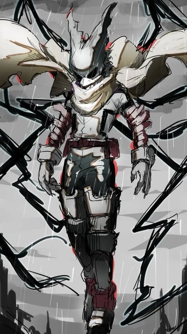 ai character: MHA vigilante background