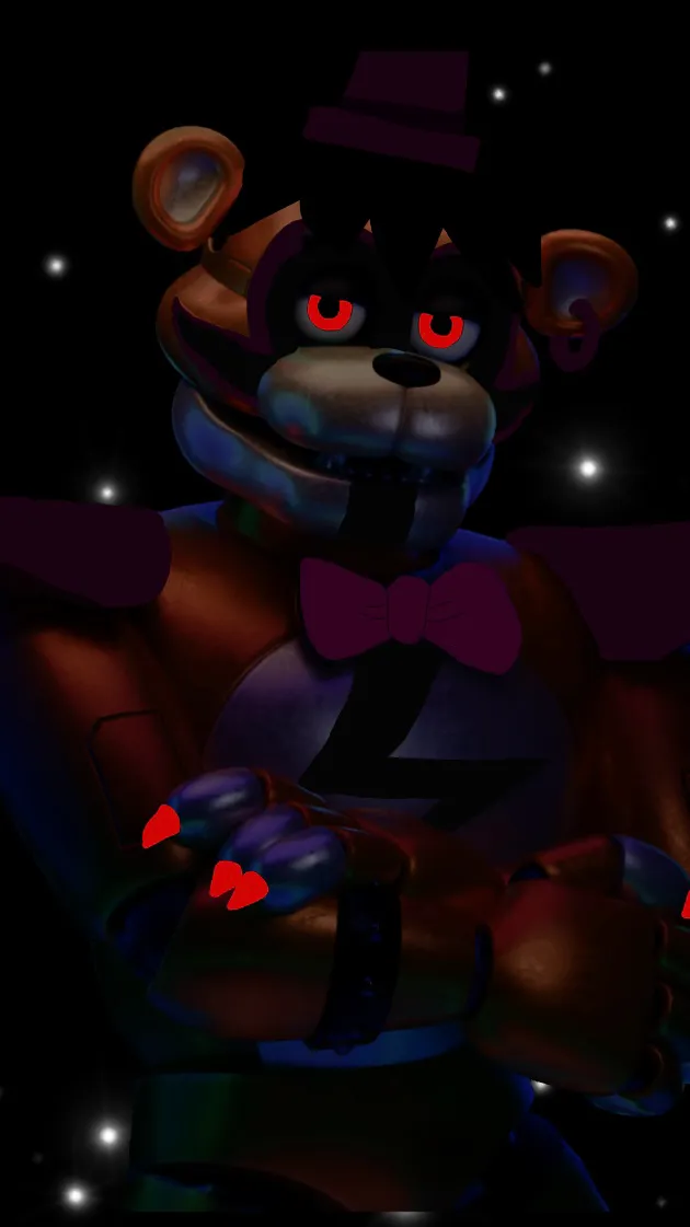 ai character: Glamrock Freddy  background