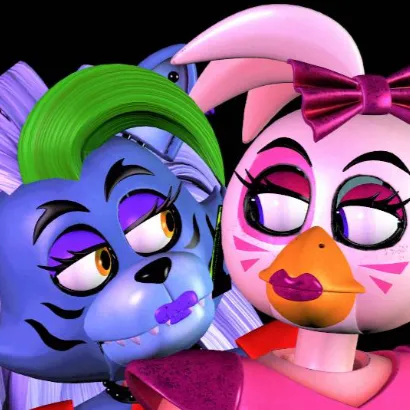 chat with ai character: Roxanne and Chica 