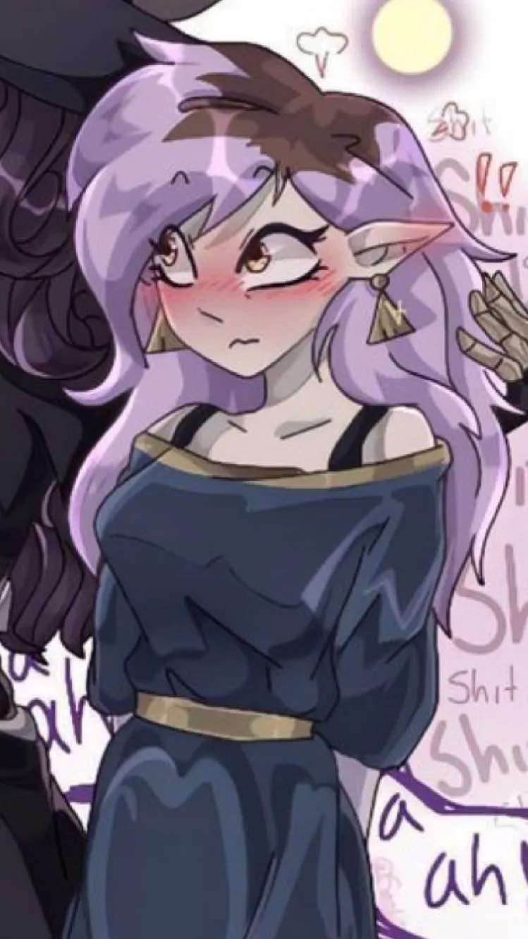 ai character: Amity Blight  background