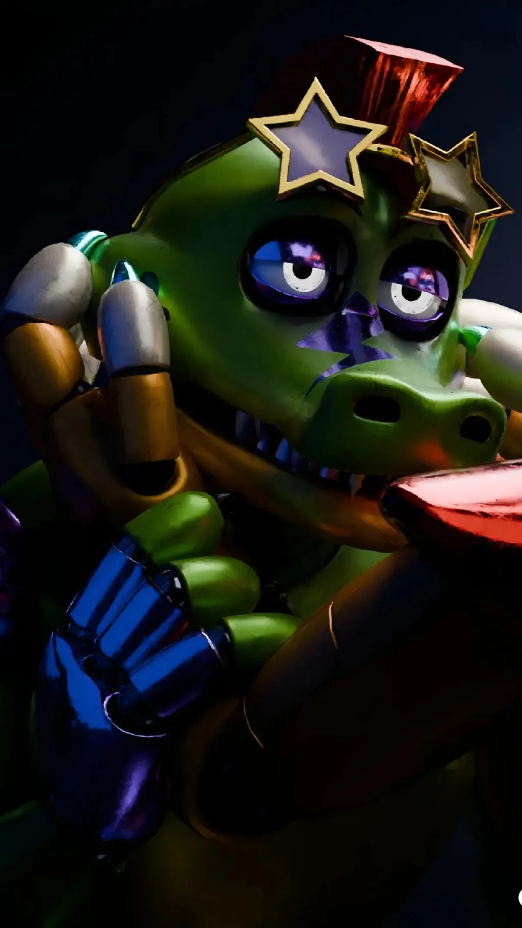 ai character: Montgomery Gator background