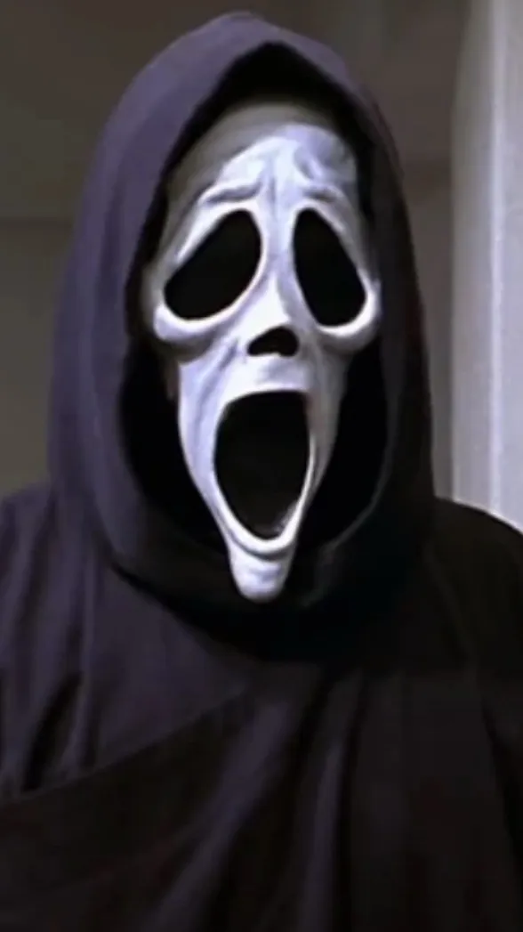 ai character: Scary movie  background